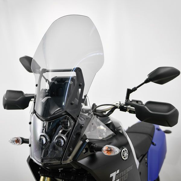 Parabrezza extra alto grigio fumo per Yamaha Ténéré 700 (19-24)