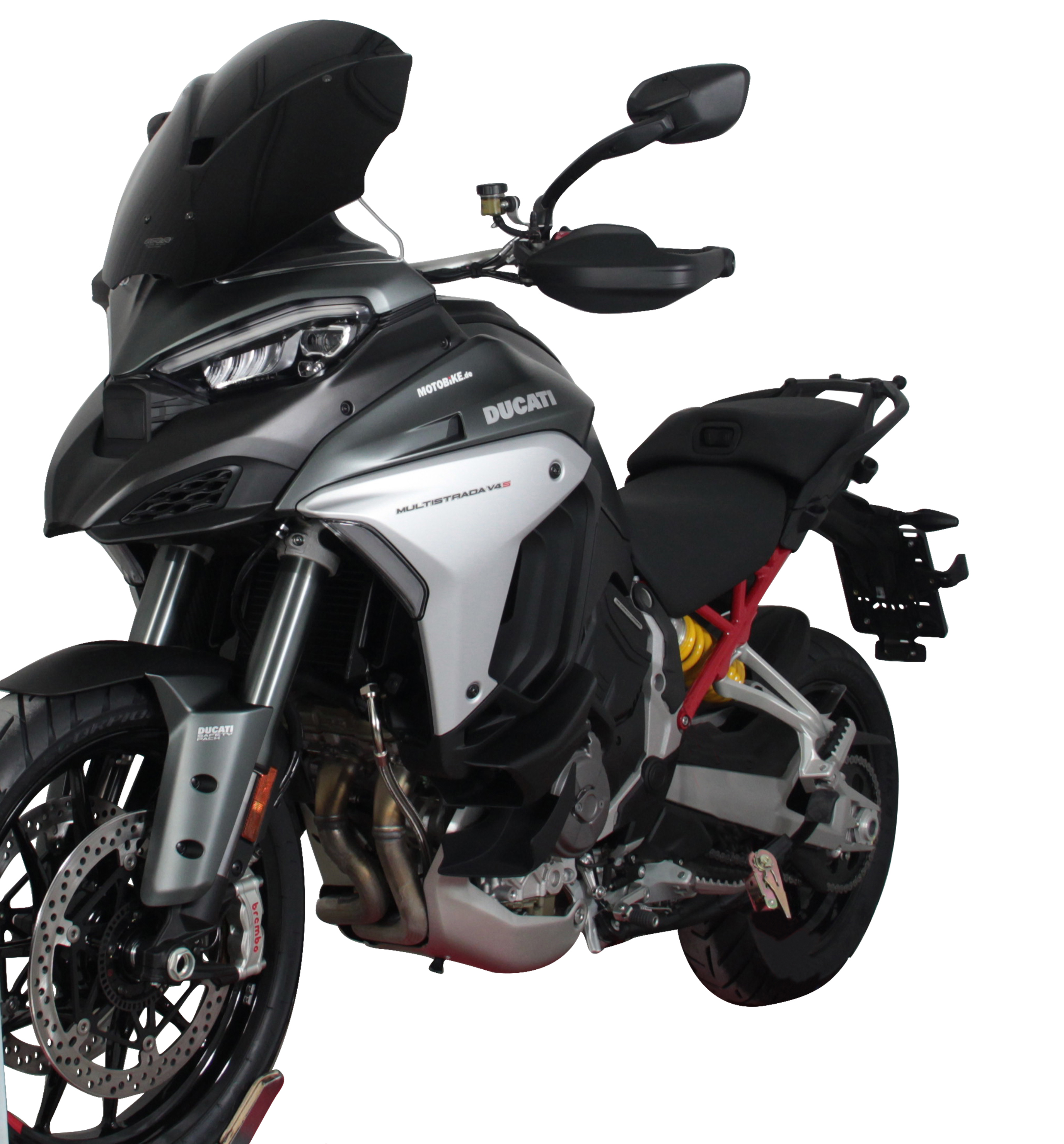 Cupolino Touring MRA "TM" nero per Ducati Multistrada V4 (21-)