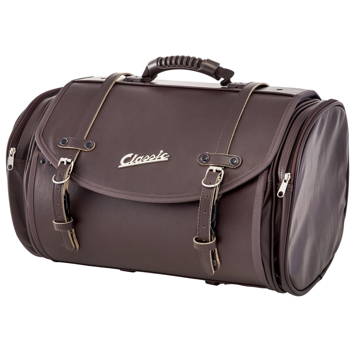 Borsa "Classic" per Vespa - marrone scuro, finta pelle