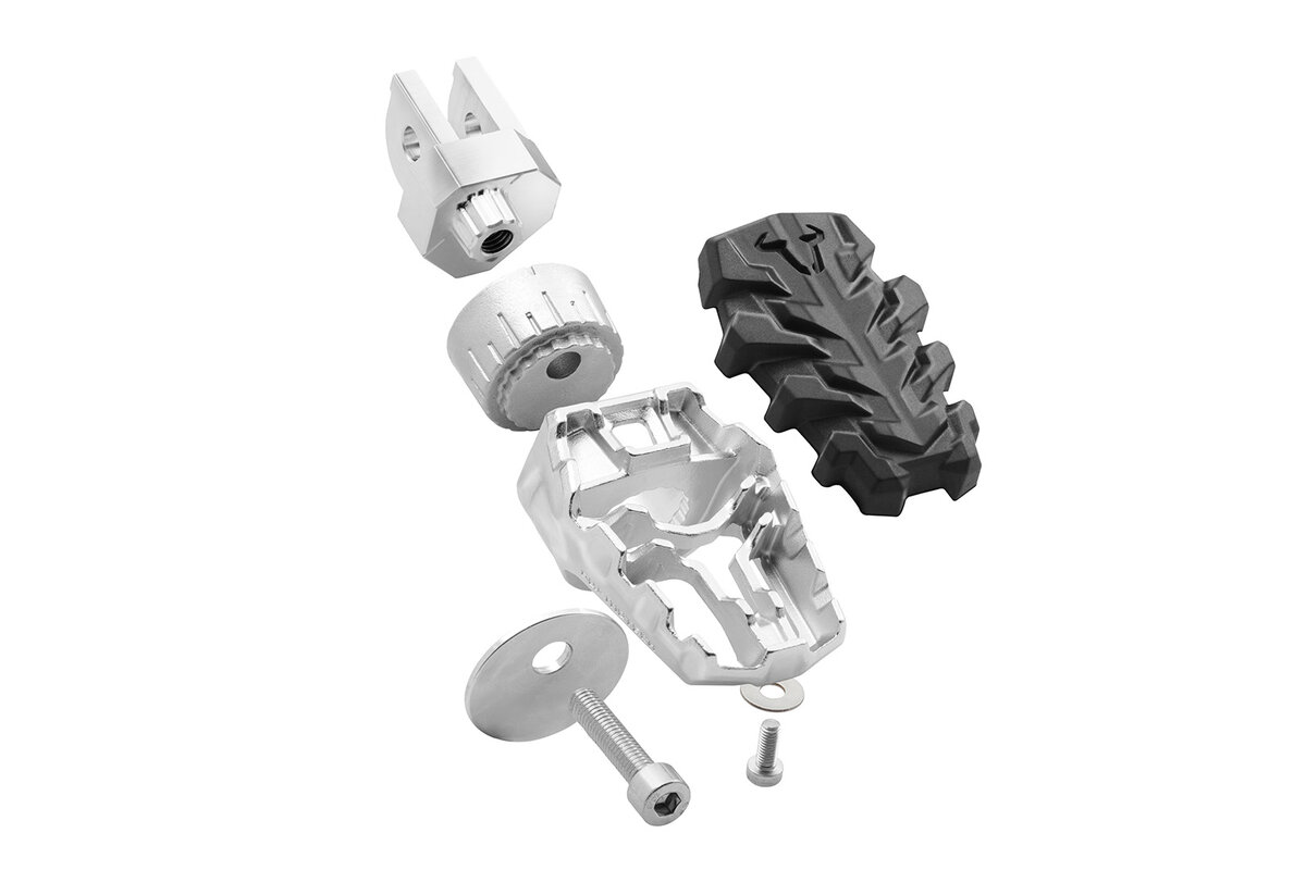 Kit poggiapiedi SW-Motech EVO per Moto-Guzzi V85 TT