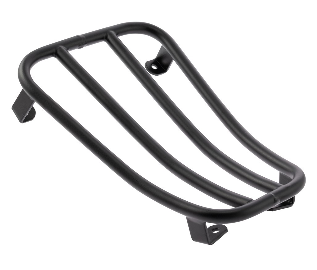 Portapacchi passante per Vespa GTS/GTS Super/GTV/GT 60/GT L 125-300cc 4T LC, nero opaco