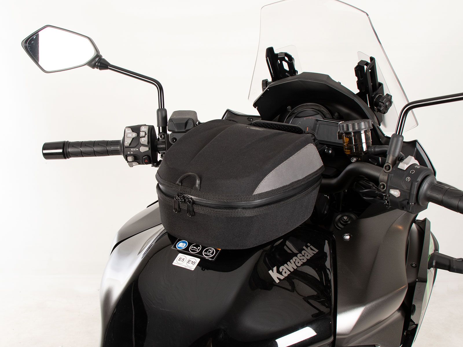 Anello serbatoio di base con blocco borsa serbatoio per Kawasaki Versys 1100 /SE (25- ) Hepco & Becker