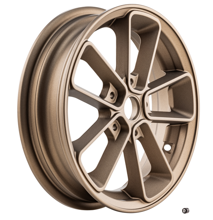 Cerchio anteriore/posteriore da 12" per Vespa GTS/GTS Super/GTV/GT 60/GT/GT L 125-300ccm, bronzo opaco