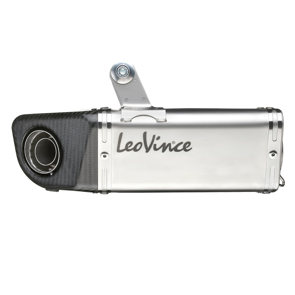 Impianto di scarico LeoVince Underbody Evo 2, Slip On per Kawasaki ER-6n/f / Ninja 650R / Versys 650