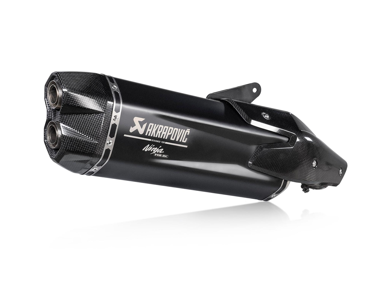 Scarico sportivo Akrapovic in titanio per Kawasaki Ninja H2 SX /SE (22-)