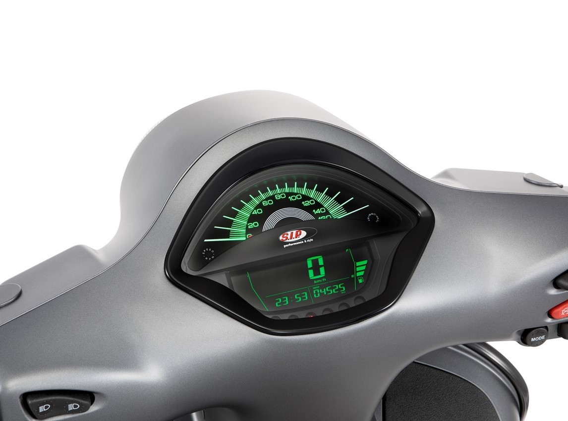 Contagiri / tachimetro per Vespa GTS/GTS Super 300cc FL ('14-), nero