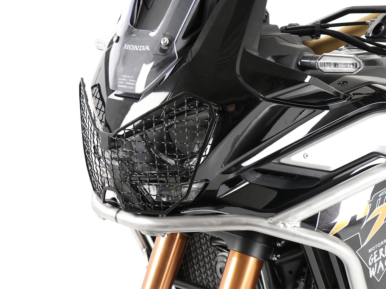 Parafango nero per Honda CRF 1100 Africa Twin Adventure Sports (20-23) Hepco & Becker