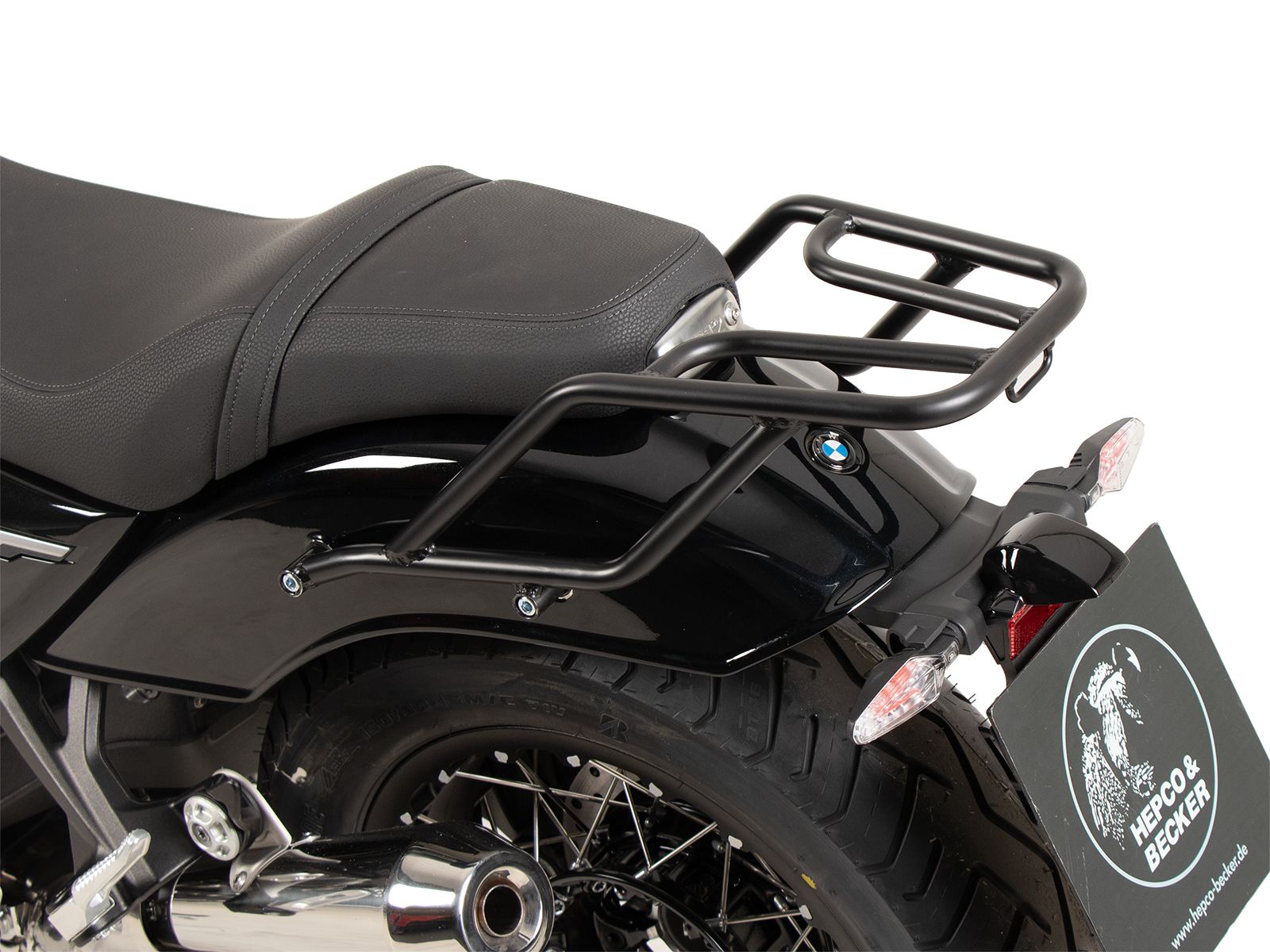 Portapacchi tubolare nero per BMW R 12 (24-) Hepco & Becker