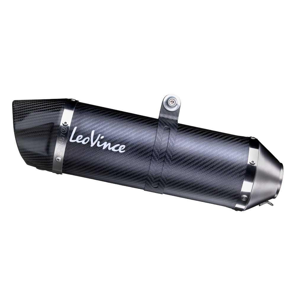 Impianto di scarico LeoVince completo SBK LV One Evo 2, carbonio per Tracer 900 / FJ-09 Tracer (Bj.15-16)