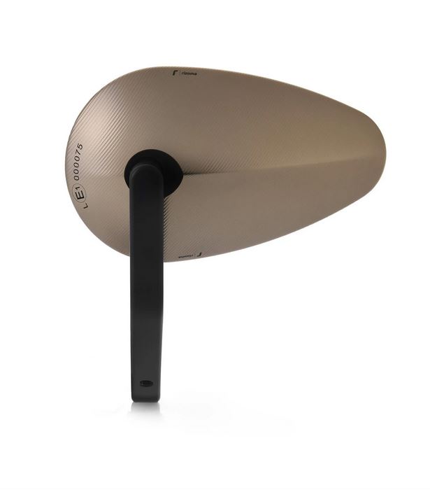 Specchietto per manubrio RIZOMA "Reverse Radial" destro o sinistro per Vespa, bronzo anodizzato