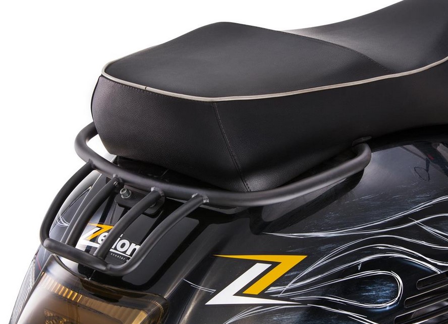 Portapacchi posteriore per Vespa GTS/GTS Super/GTV/GT 60/GT L 125-300cc 4T LC, nero