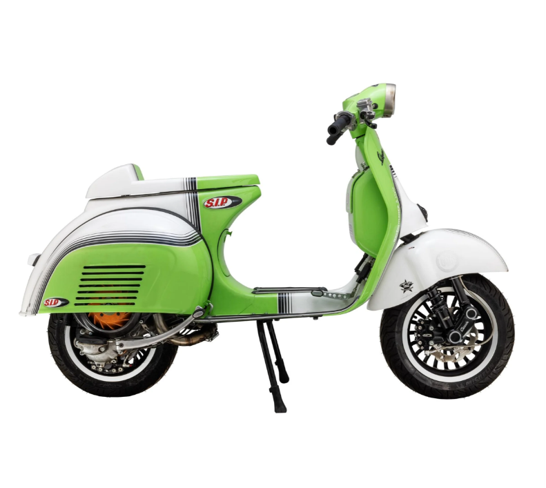Copriforcellone Classic per Vespa PX 80-200ccm, nero