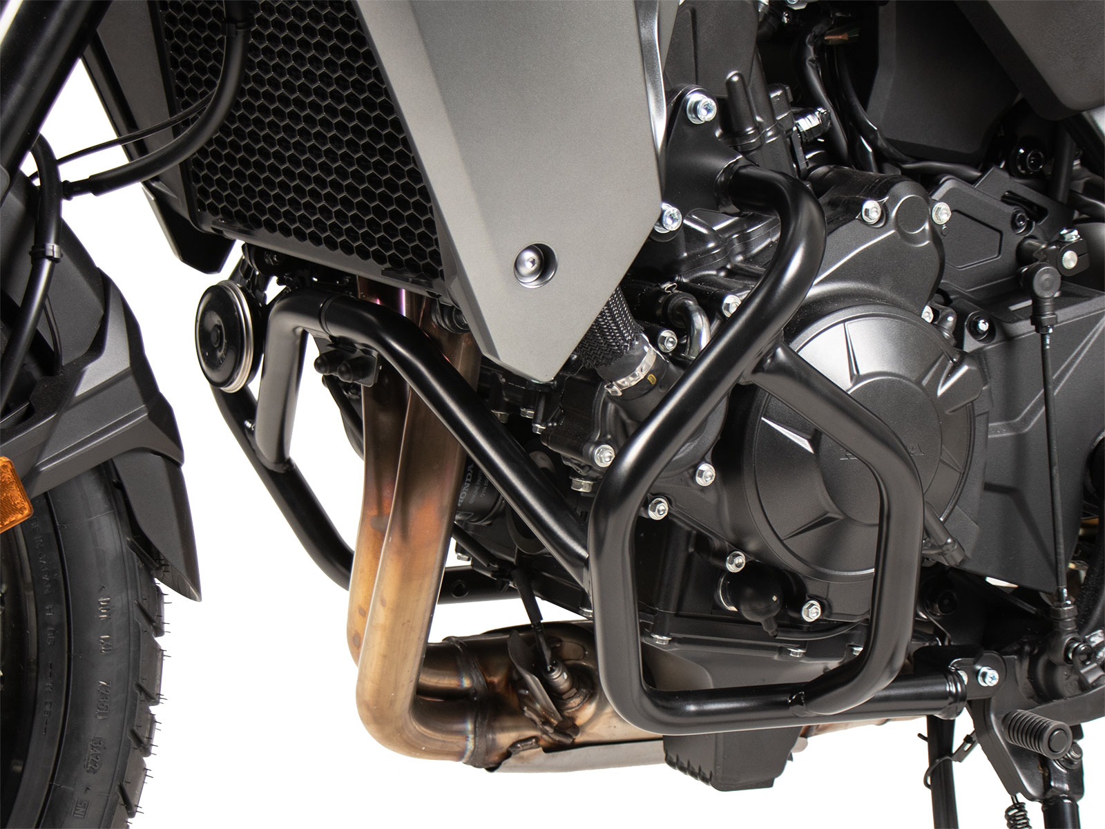 Protezione motore nera per Honda XL 750 Transalp (23-) Hepco & Becker