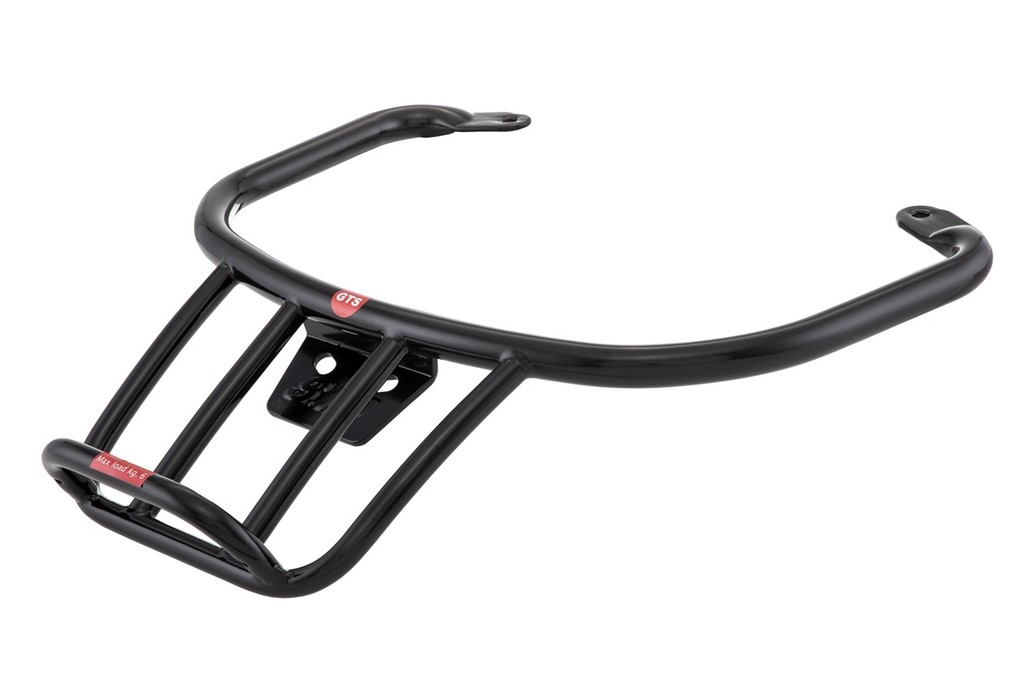 Portapacchi / maniglione passeggero posteriore 70s per Vespa GTS/GTV/GT 125-300cc 4T LC, nero opaco