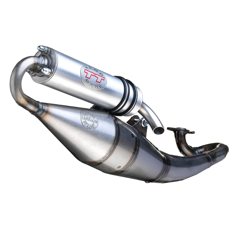 Scarico LeoVince Hand Made TT, acciaio, impianto completo per Typhoon/ZIP