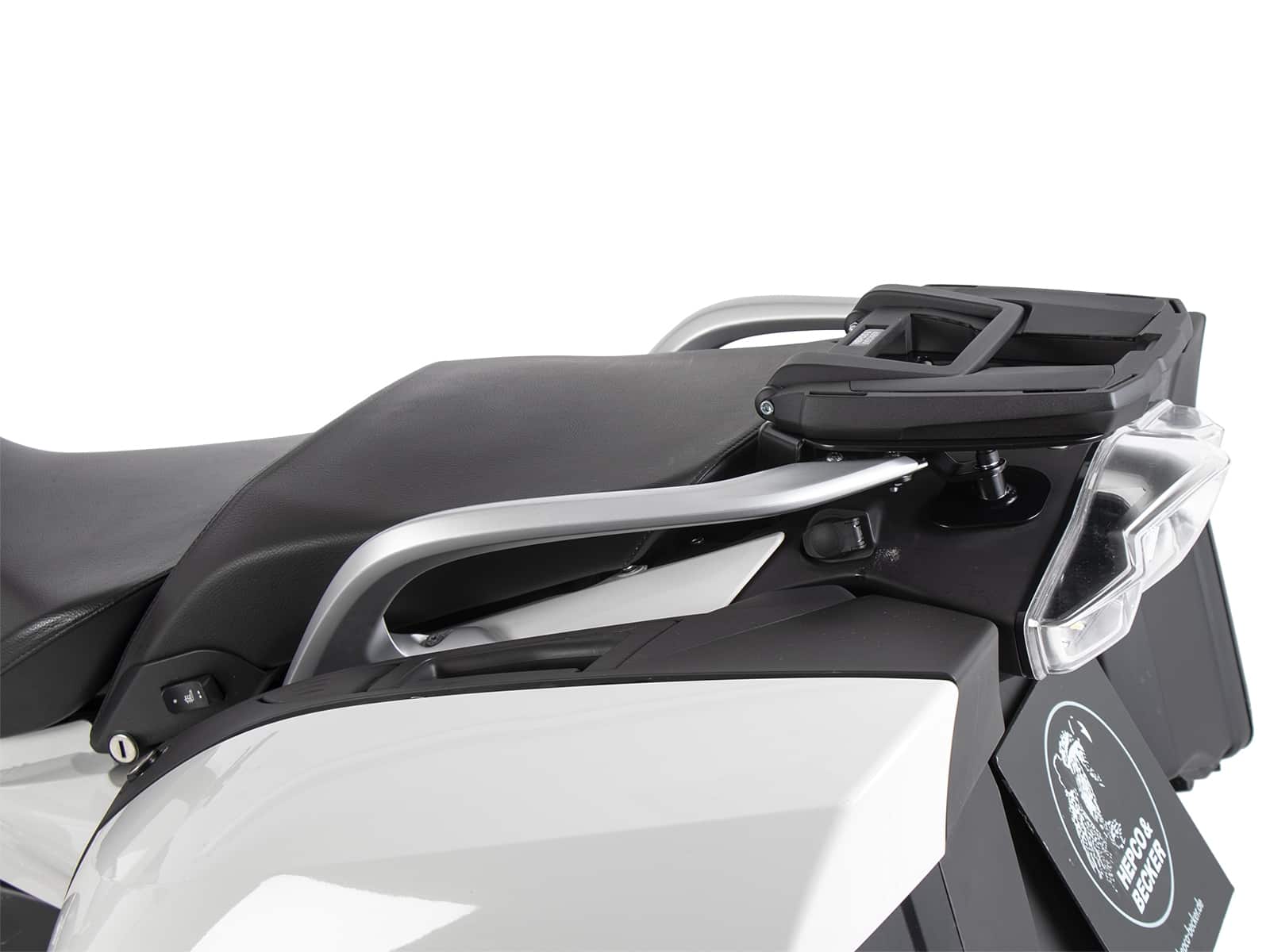 Easyrack portavaligie nero per portapacchi originale per BMW R 1250 RT (19-) Hepco & Becker