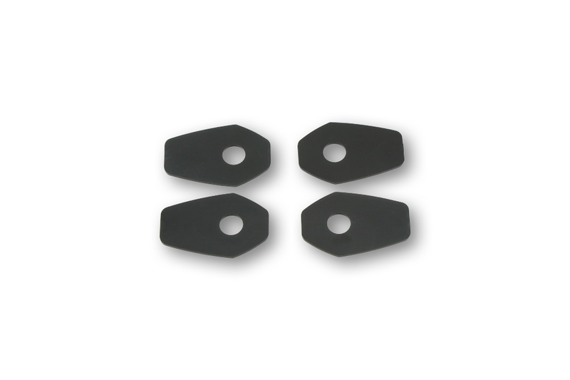 Piastre di montaggio intelligenti HIGHSIDER Indy Spacer Nero Per varie Kawasaki, Yamaha, Suzuki