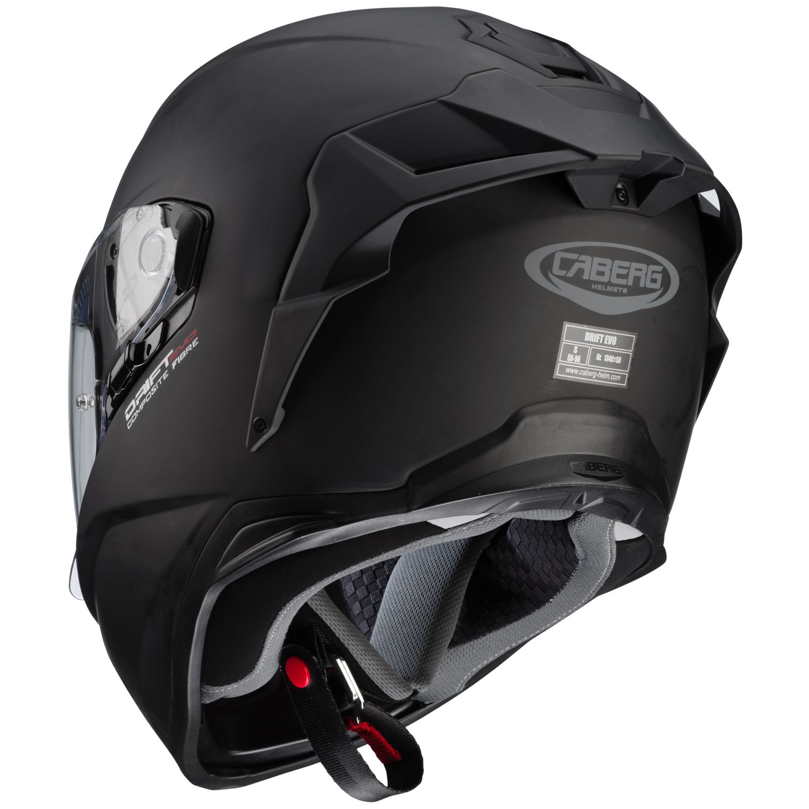 Caberg Casco Drift Evo, nero opaco