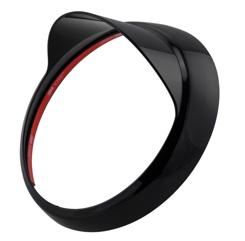 Anello lampada con paralume per Vespa LX 50-150ccm, nero lucido