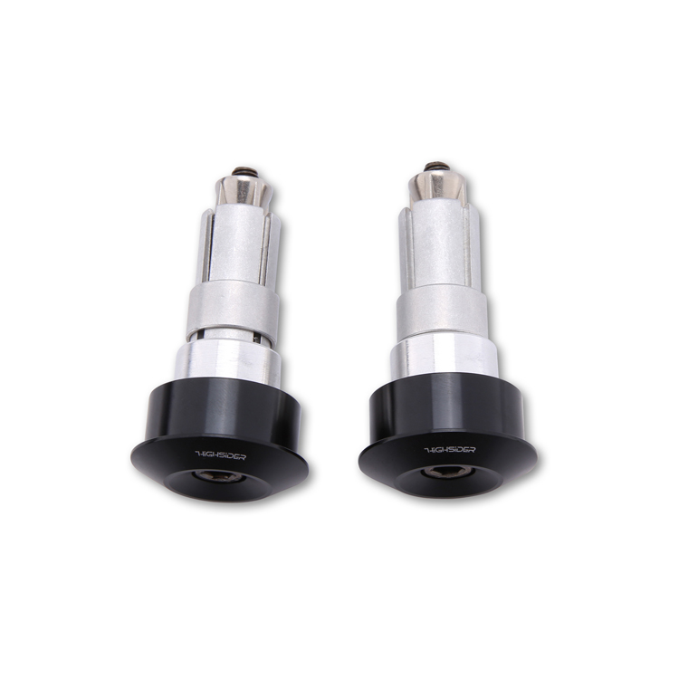 Kit di montaggio per specchietti a barra senza contrappesi, nero, Highsider DOT