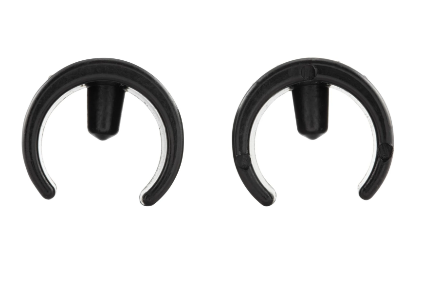 Clip di fissaggio del portapacchi FA Italia per Vespa, plastica, nero