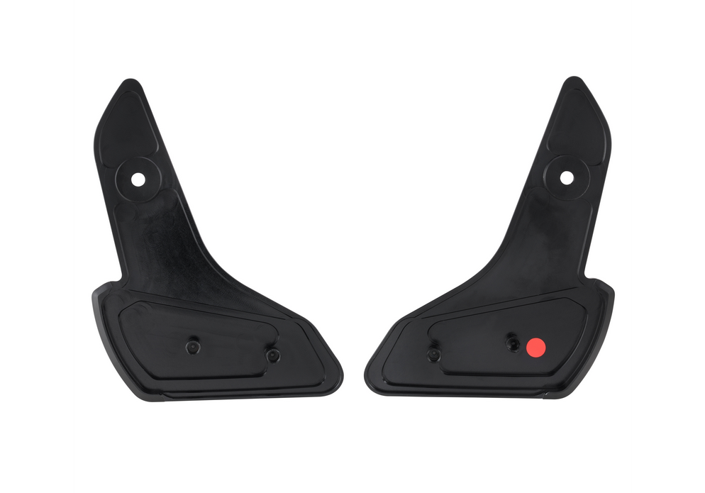 Poggiapiedi destro e sinistro per Vespa Primavera /Sprint 50-150cc 2T/4T AC, nero
