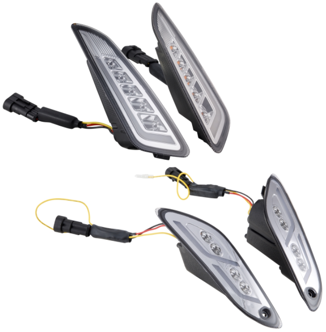 Kit frecce anteriori e posteriori per Vespa Primavera/​Sprint 125-150ccm 2T/​4T AC, colorate