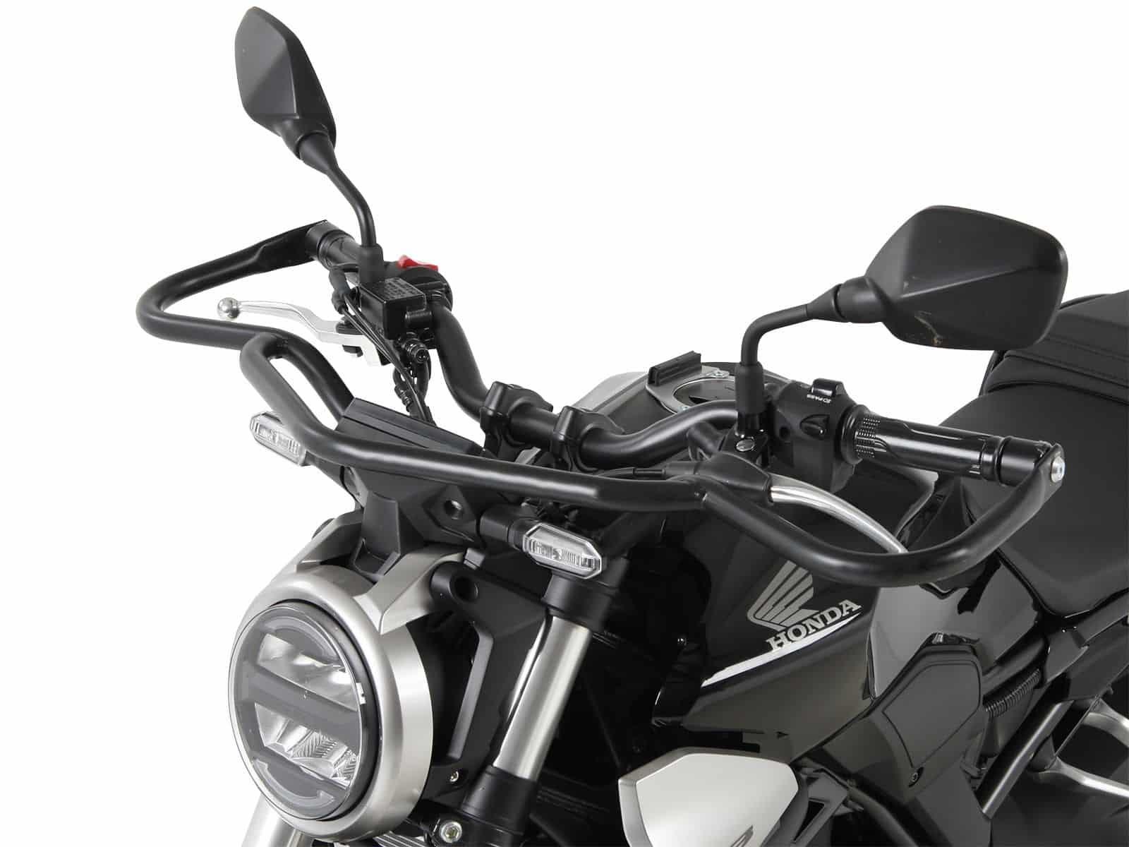 Barra di protezione anteriore nera per Honda CB 300 R (18-) Hepco & Becker