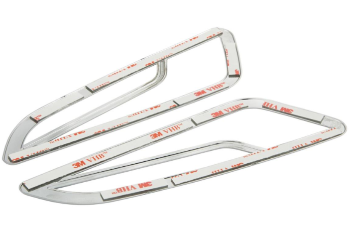 Griglia frecce destra/sinistra, anteriore per Vespa Primavera/​Sprint 50-150ccm 2T/​4T AC, cromata