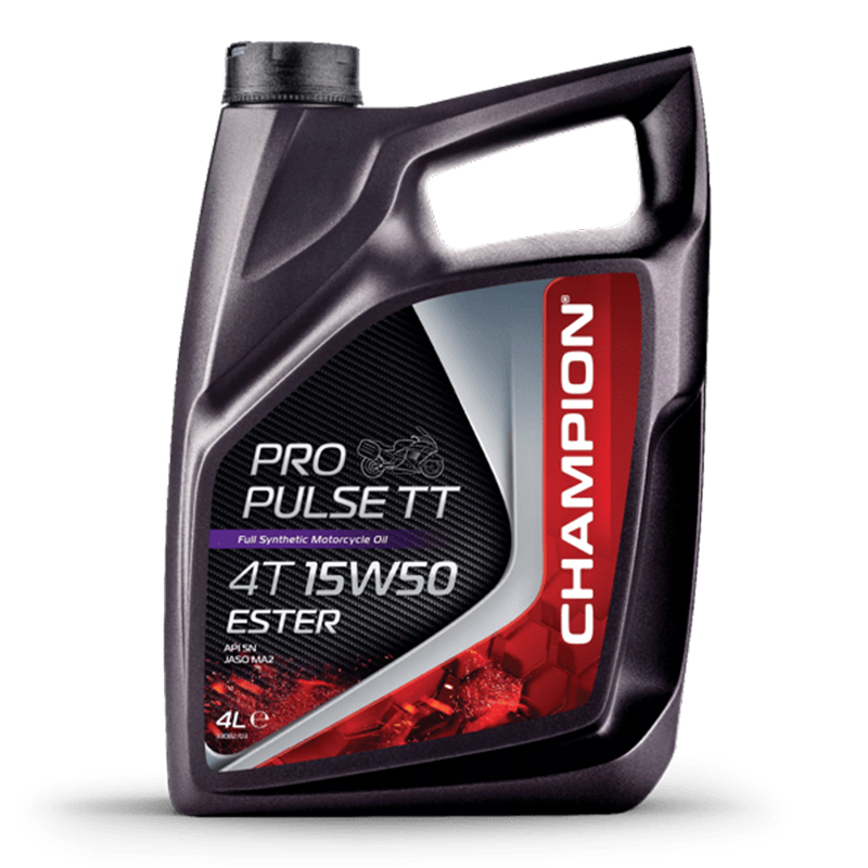 CHAMPION® Olio motore Pro Pulse TT 4T 15W-50 Ester - 4 litri BMW F 650 ST Strada (1993-2000)
