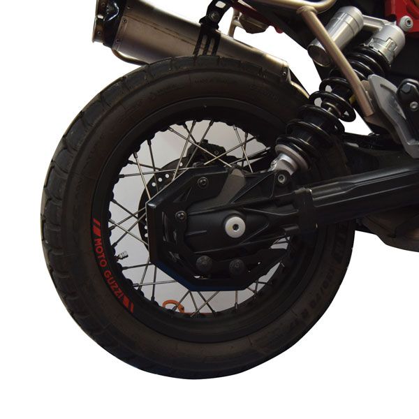 Coperchio cardanico nero per Moto Guzzi V 85 TT (19-23)