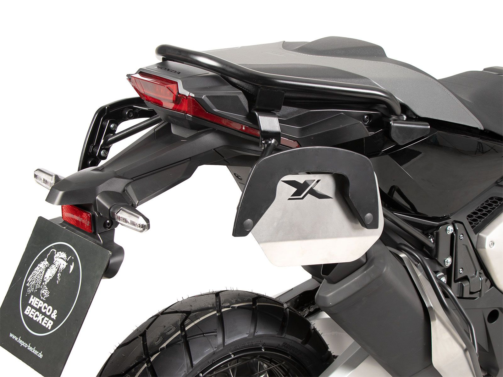 Portapacchi laterale C-Bow nero per Honda X-ADV (25- ) Hepco & Becker