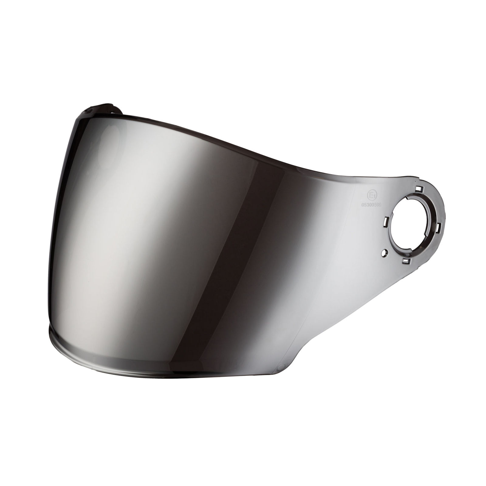 Visiera Germot GM 660, argento specchiato