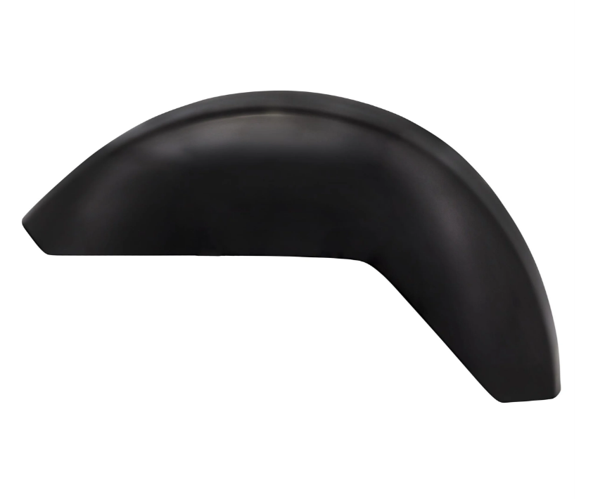 Parafango EVO II per Vespa PX 80-200ccm, vetroresina, nero
