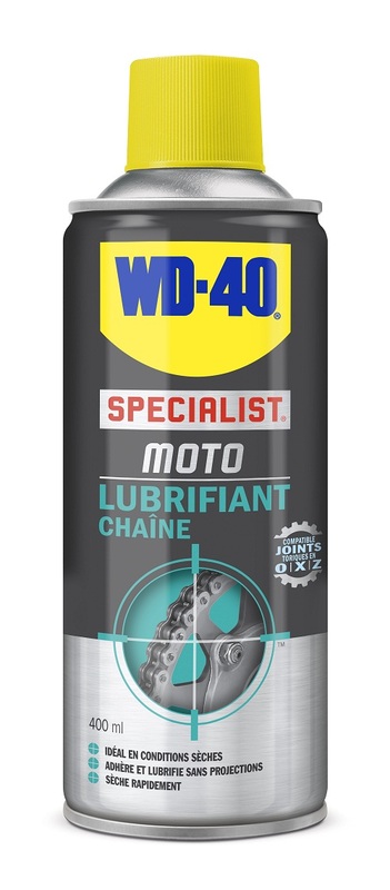 WD-40 Specialist® Spray per catene di moto in condizioni di asciutto - Spray 400ml