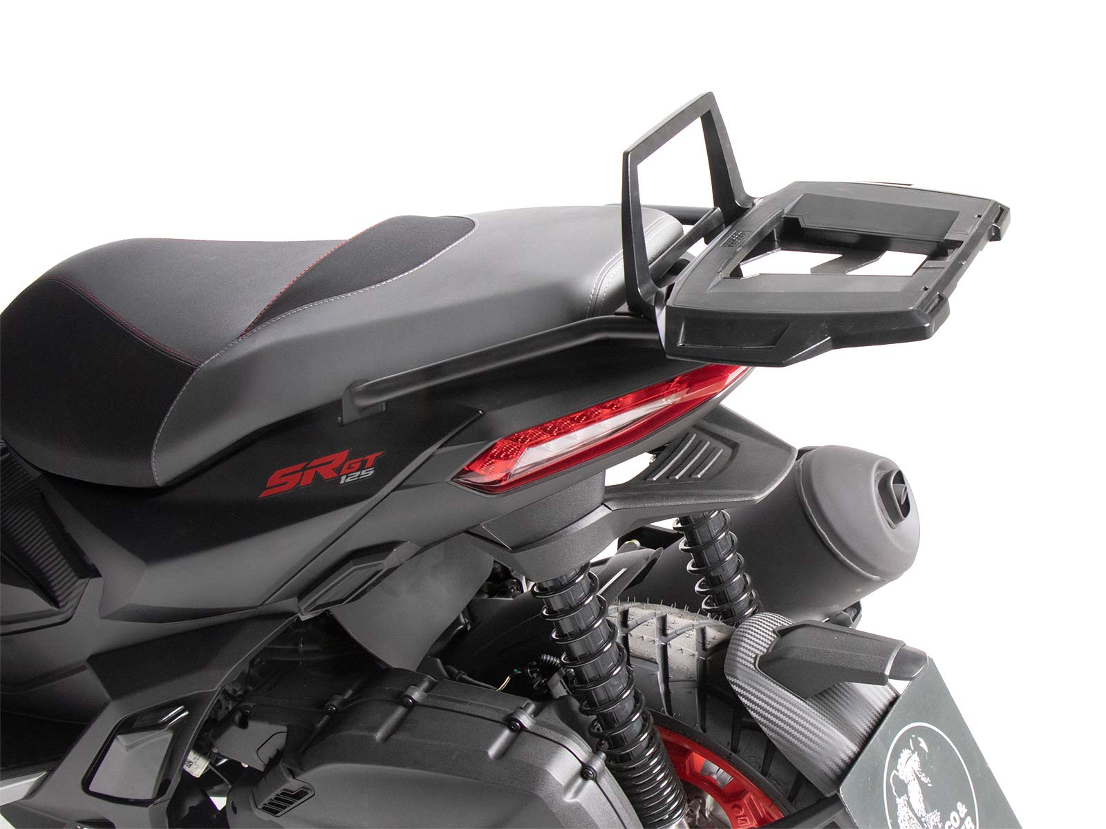 Portapacchi Alurack per Aprilia SR GT 125 / 200 / Sport (22-) Hepco & Becker