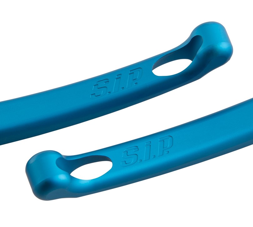 Set di leve freno sportive per Vespa, destra e sinistra, blu opaco
