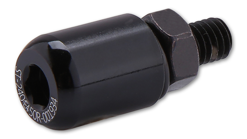 HIGHSIDER luce targa intelligente a LED nera (1 pezzo)