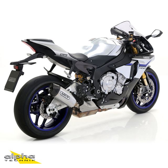 Scarico ARROW INDY RACE per Yamaha YZF-R1 / YZF-R1M 2015-, alluminio