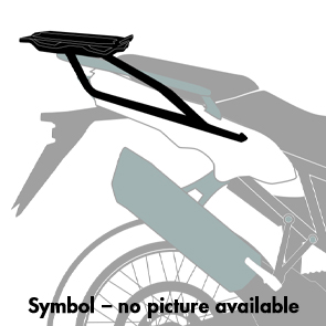 Portapacchi posteriore Smartrack nero per Suzuki GSX-8R (24-) Hepco & Becker