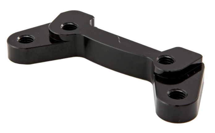 Adattatore per pinza freno BREMBO, posteriore per Vespa GTS/GTS Super/GTV/GT 60 125-300ccm, nero