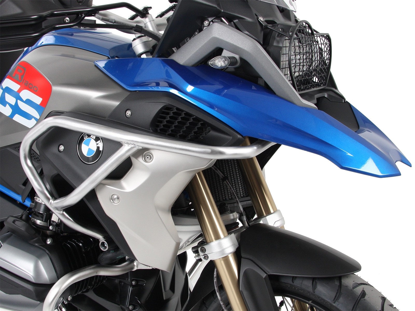 Protezione serbatoio in acciaio inox per BMW R 1250 GS (19-23) Hepco & Becker