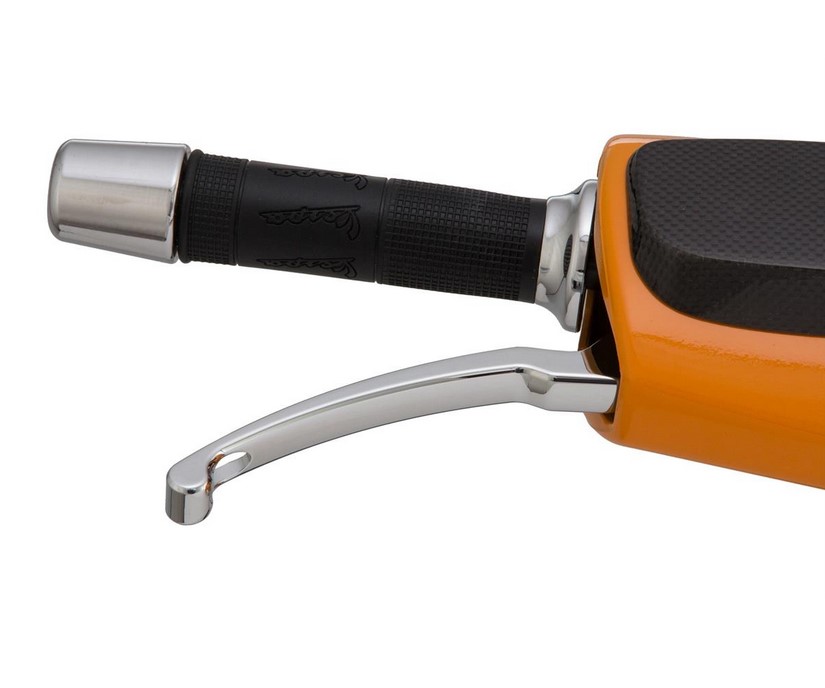 Set di leve freno sportive per Vespa, destra e sinistra, cromate
