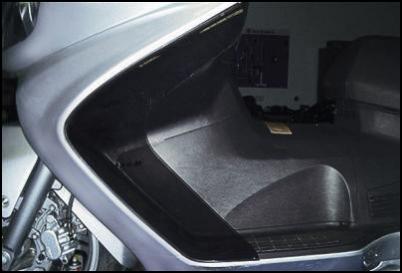 Deflettore d'aria per Suzuki Burgman AN650 BJ. 2003-2012