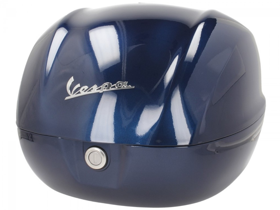 Bauletto originale 32 l. per Vespa Primavera / GTS - Blu Midnight 222/A