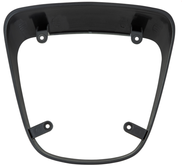 Fanale posteriore per Vespa Primavera/Sprint 50-150cc ('18-), nero opaco