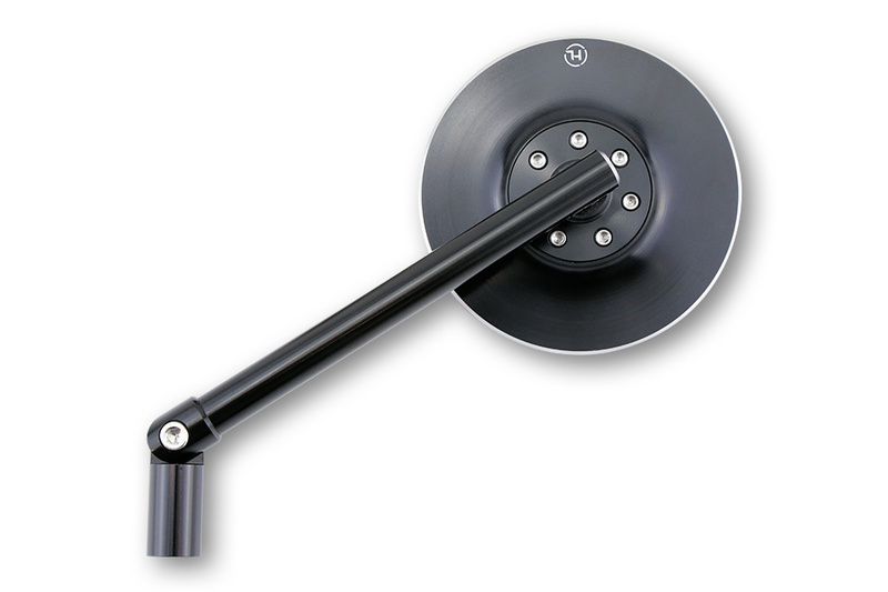 HIGHSIDER pro Specchio manubrio Conero Nero (1 pezzo)