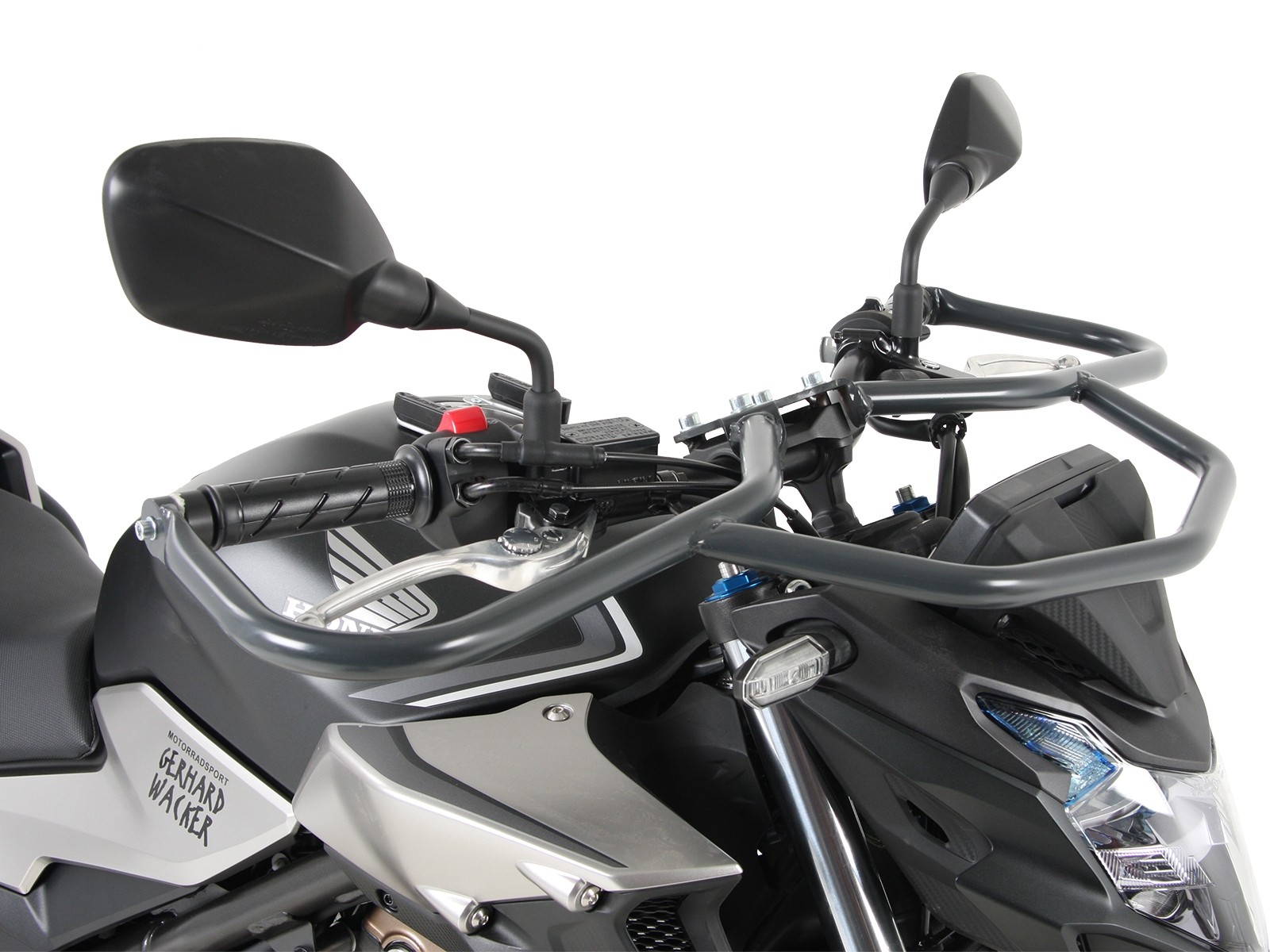Barra di protezione anteriore antracite per Honda CB 500 F (19-23) Hepco & Becker