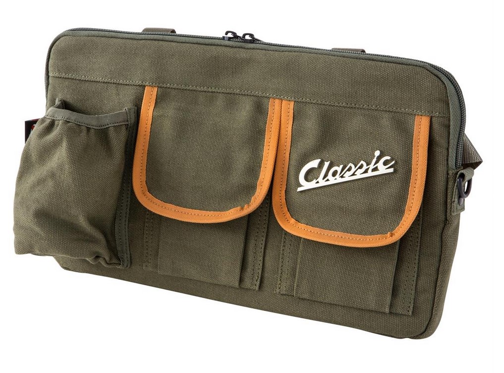 Borsa "Classic" per bagagliaio/guantiera Vespa - oliva, tela