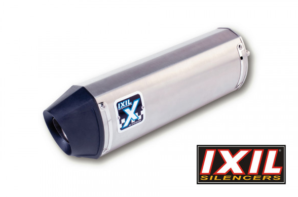 Marmitta IXIL inox HEXOVAL XTREM Evolution per Kawasaki ZRX 1100 (Bj.96-00)